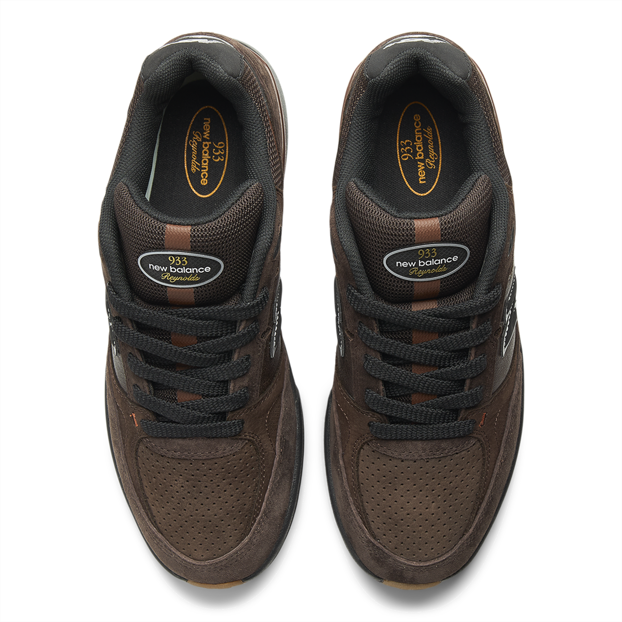 New Balance Numeric Men's Andrew Reynolds 933 Brown Black Shoes