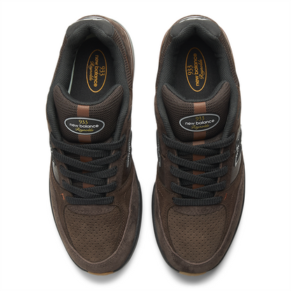 New Balance Numeric Men's Andrew Reynolds 933 Brown Black Shoes