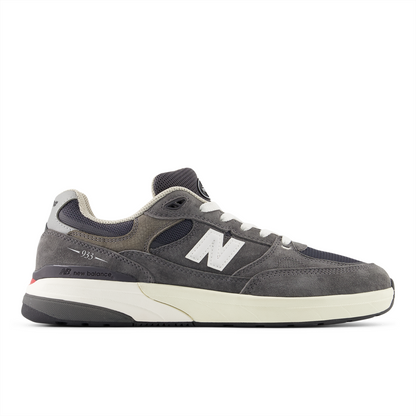 New Balance Numeric Men's Andrew Reynolds 933 Dark Grey White Shoes
