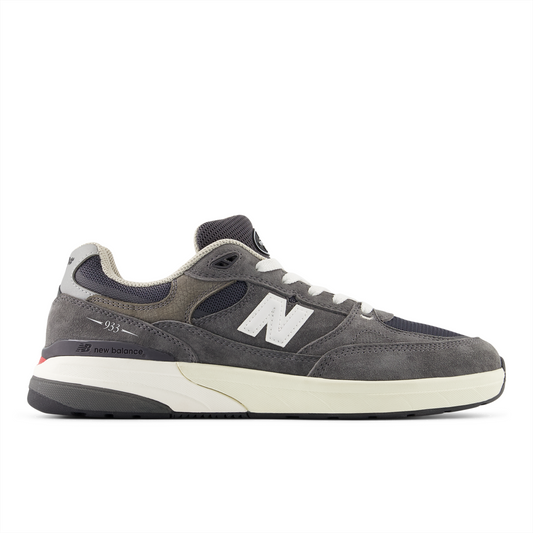 New Balance Numeric Men's Andrew Reynolds 933 Dark Grey White Shoes