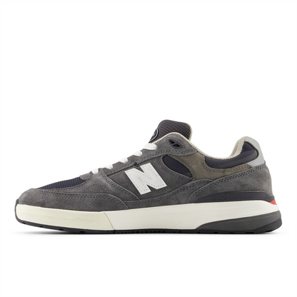 New Balance Numeric Men's Andrew Reynolds 933 Dark Grey White Shoes