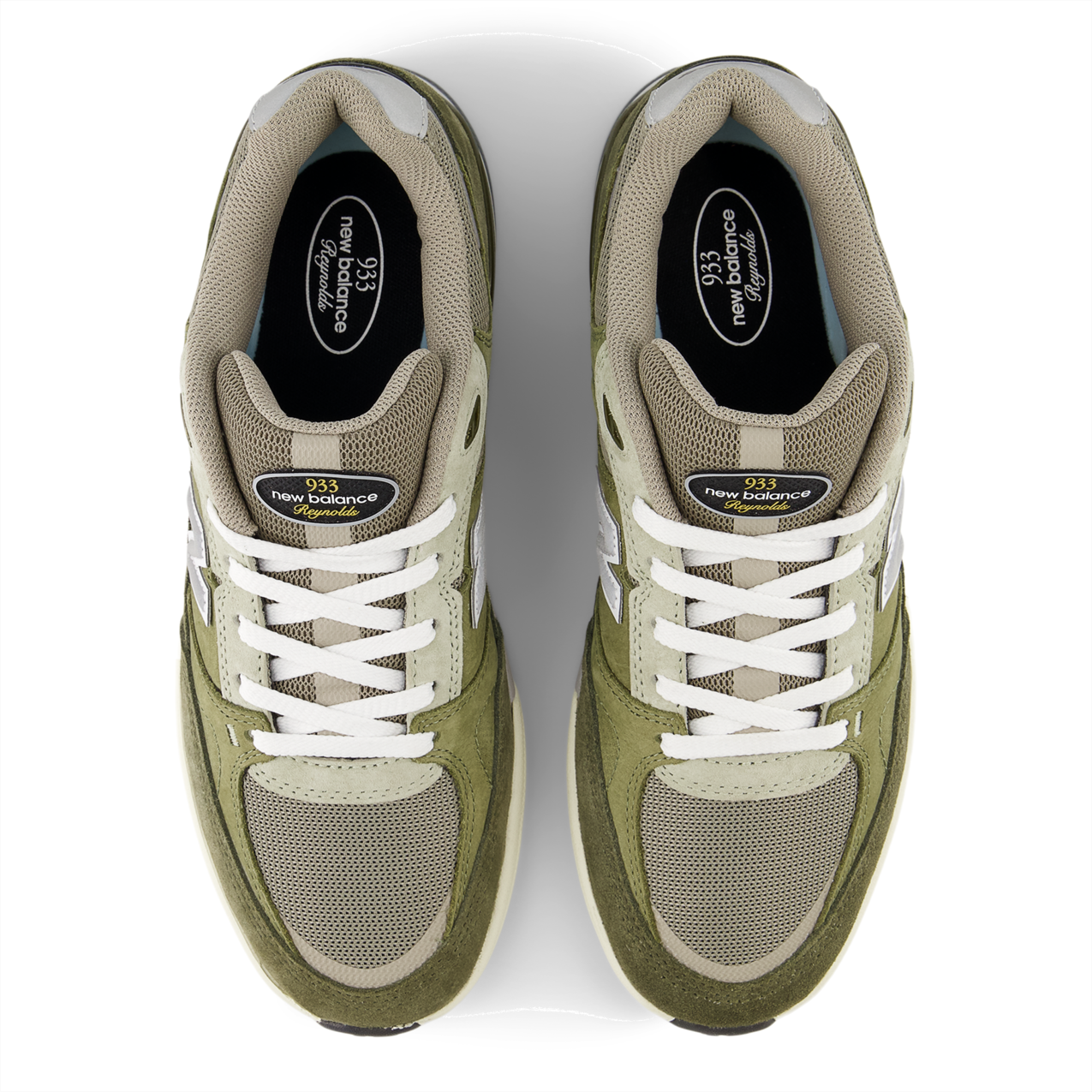 New Balance Numeric Men's Andrew Reynolds 933 Olivine Dark Olivine Shoes