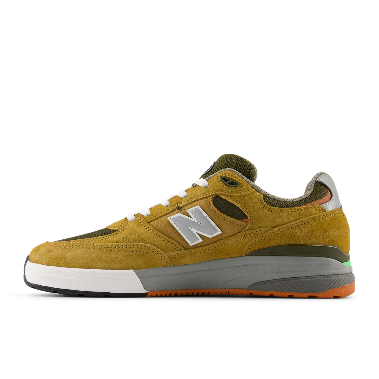 New Balance Numeric Men's Andrew Reynolds 933 Camel Dark Brown Shoes