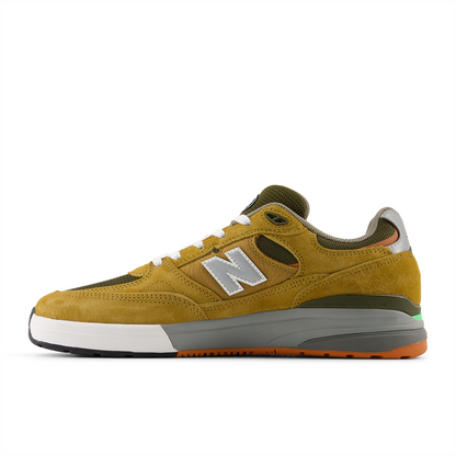 New Balance Numeric Men's Andrew Reynolds 933 Camel Dark Brown Shoes