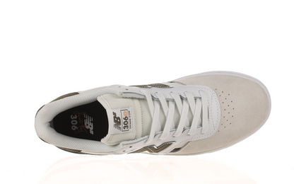 New Balance Numeric Jamie Foy 306 Cup Un306Csn - Nb 103 White Dark Moss Shoes