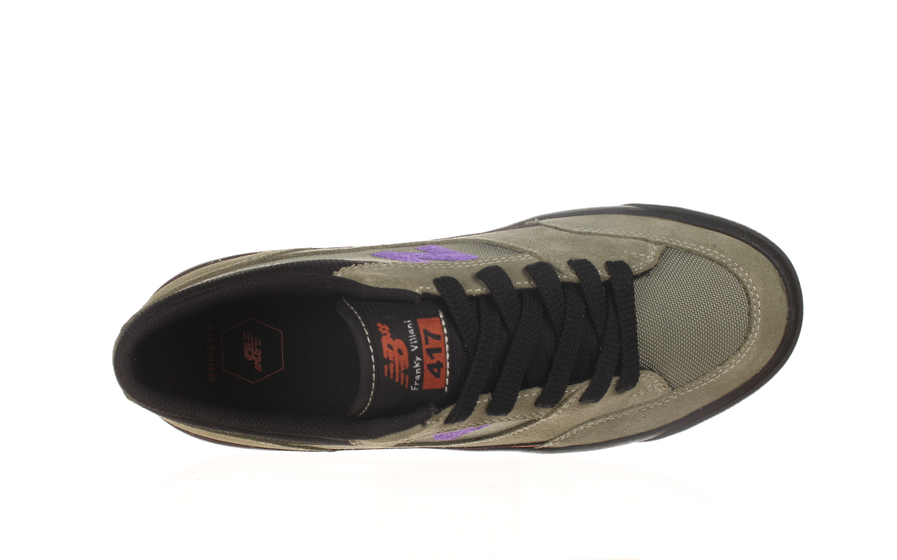 New Balance Numeric Franky Villani 417 Low Un417Fwm - Dark Olivine Electric Indigo Shoes