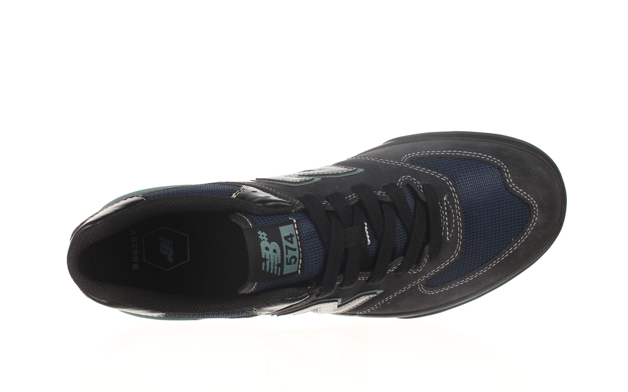 New Balance Numeric 574 Vulc Un574Vgt - Faded Black Faded Teal Shoes