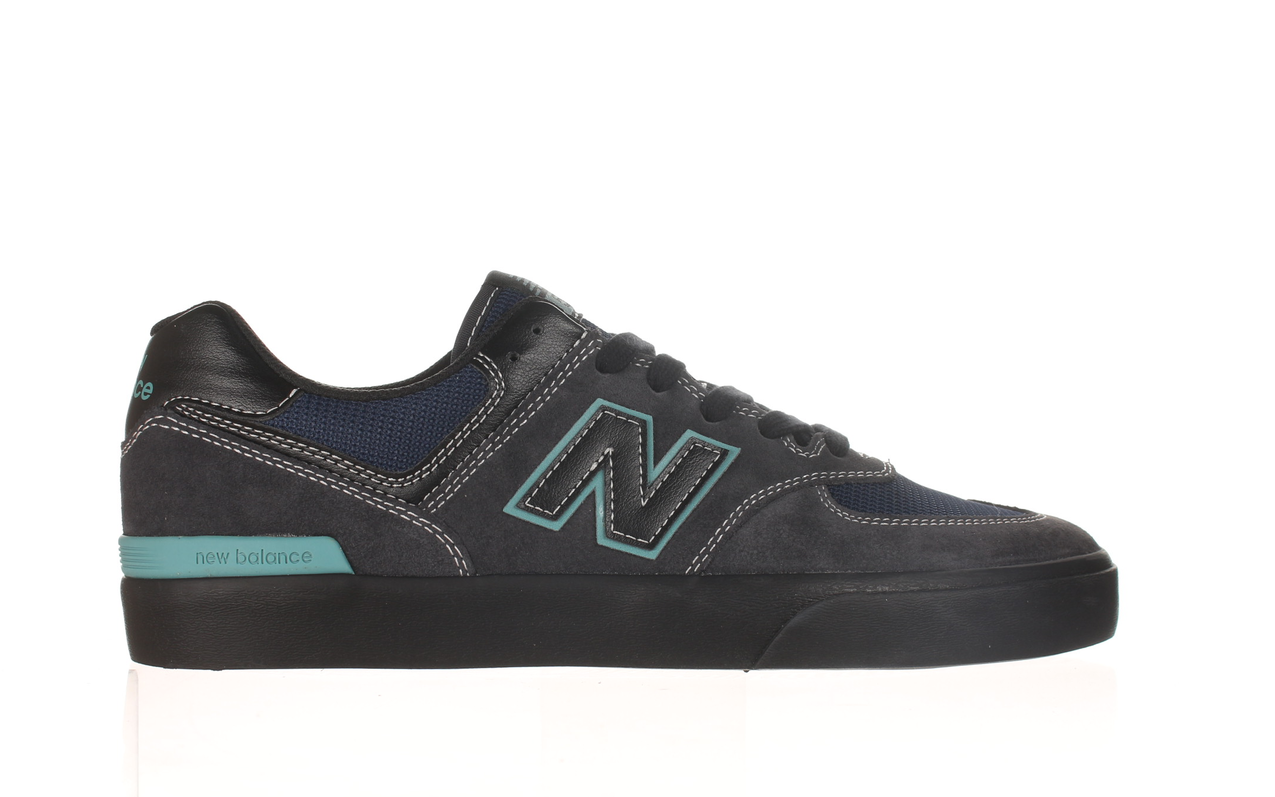 New Balance Numeric 574 Vulc Un574Vgt - Faded Black Faded Teal Shoes