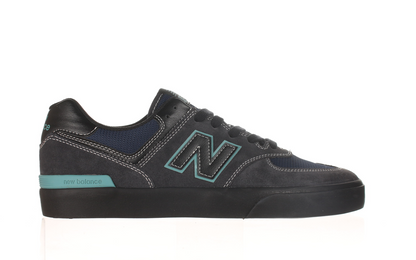 New Balance Numeric 574 Vulc Un574Vgt - Faded Black Faded Teal Shoes