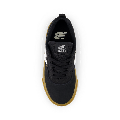 New Balance Numeric Kids Jamie Foy 306 Black Gum 070 Shoes