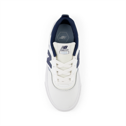 New Balance Numeric Kids Jamie Foy 306 White Nb Navy Shoes