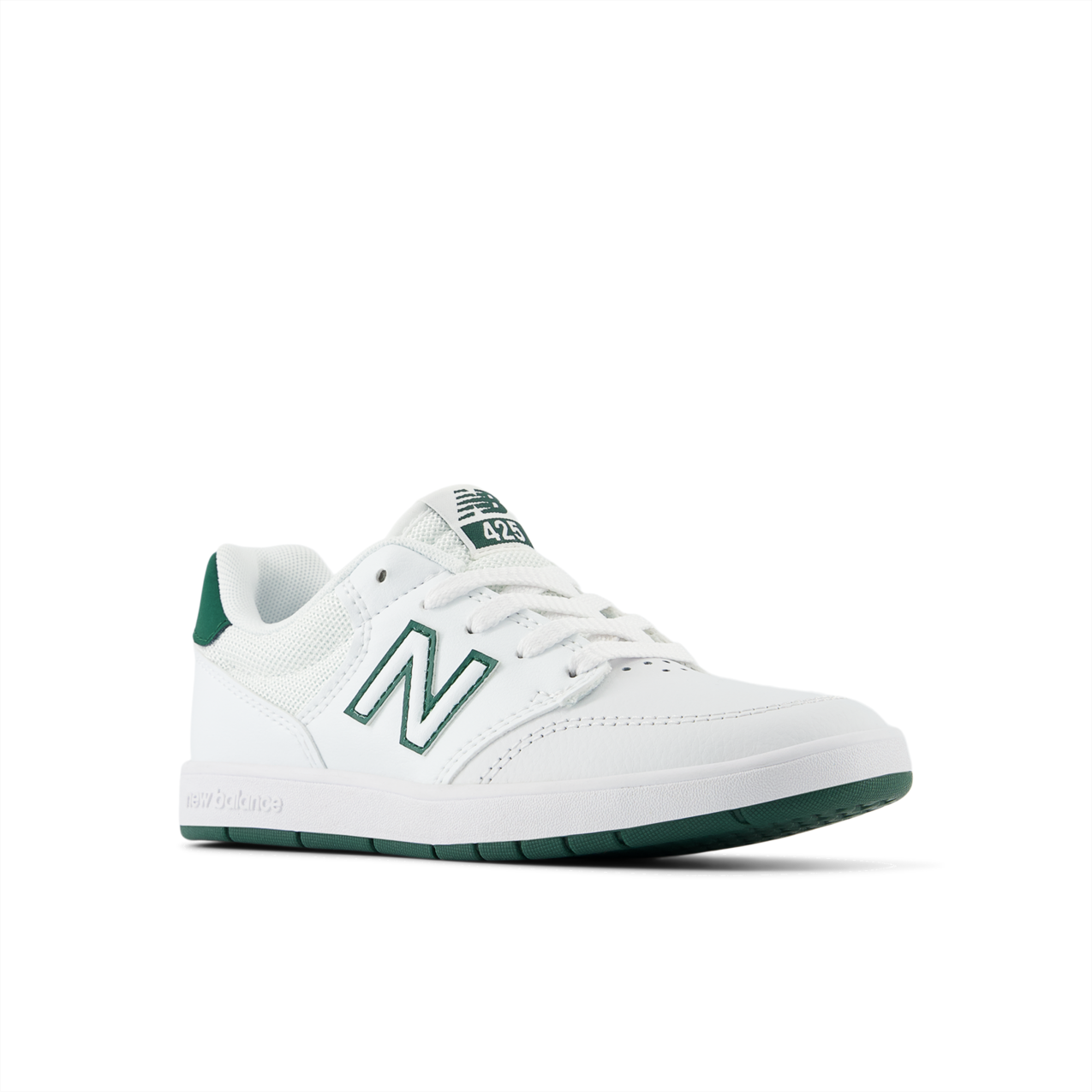 New Balance Numeric Kids 425 White Green Shoes