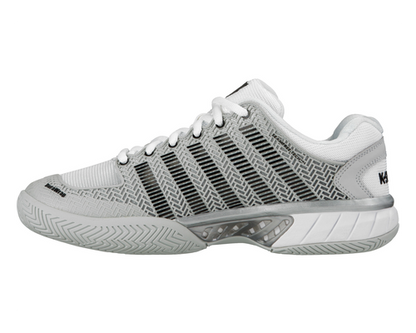 K-Swiss Men's Hypercourt Express Glacier Gray White Silver Shoes