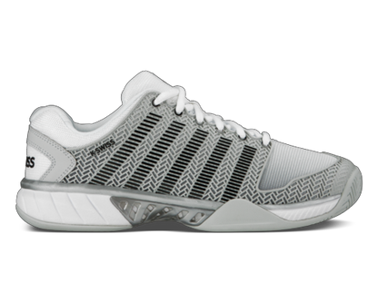 K-Swiss Men's Hypercourt Express Glacier Gray White Silver Shoes