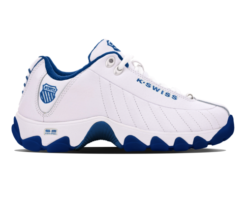 K-Swiss Men's St329 Cmf White Classic Blue Shoes