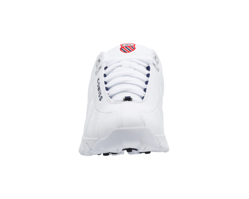 K-Swiss Men's St329 Cmf White Navy Red Shoes