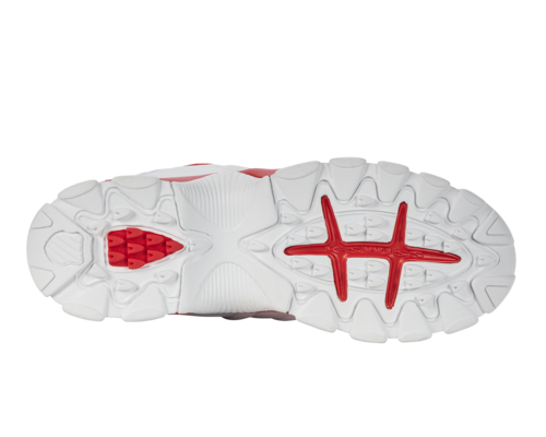 K-Swiss Men's St329 Cmf White Red White-Xw Shoes