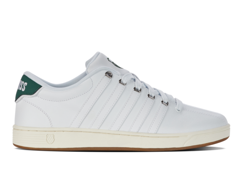 K-Swiss Men's Court Pro Ii Cmf White Posy Grn Pristin Shoes