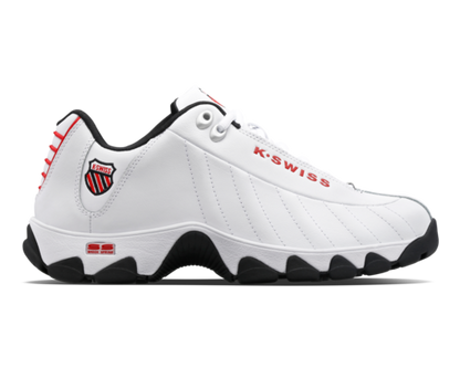 K-Swiss Kids St329 White Black Mars Red-Xw Shoes