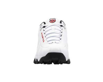 K-Swiss Kids St329 White Black Mars Red Shoes