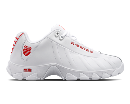 K-Swiss Kids St329 White Mars Red-Xw Shoes