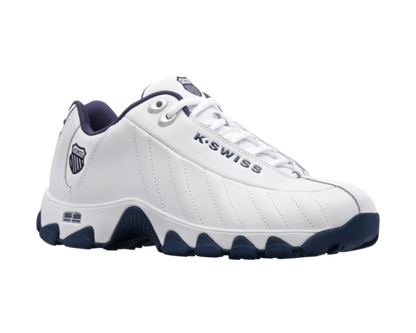 K-Swiss Kids St329 White Peacoat Shoes