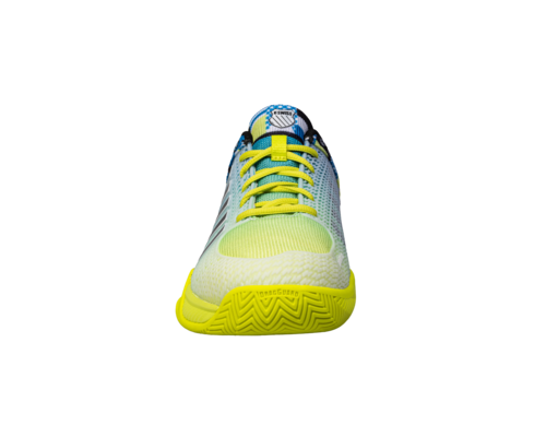 K-Swiss Men's Express Light Pickleball Brilliant Blue Optic Yellow Shoes