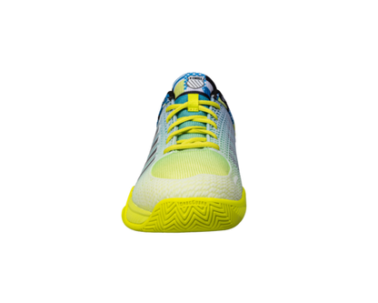 K-Swiss Men's Express Light Pickleball Brilliant Blue Optic Yellow Shoes