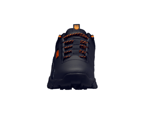 K-Swiss Men's Cali Trail Black Vibrant Orange Shoes