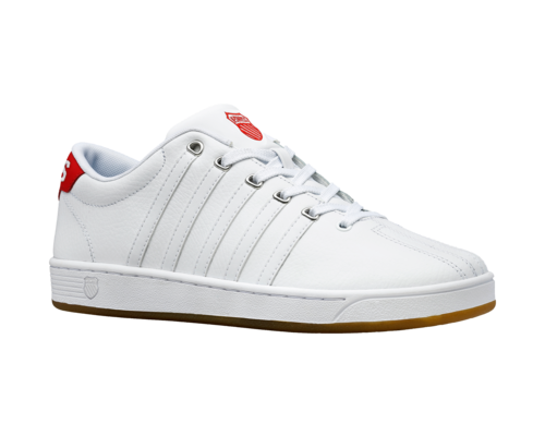 K-Swiss Men's Court Pro Ii White Red Gum Shoes