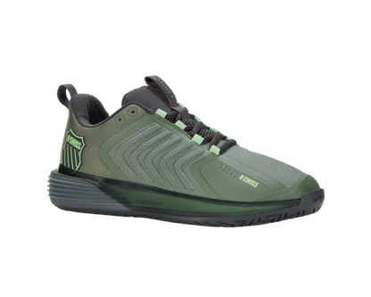 K-Swiss Men's Ultrashot 3 Sea Spray Urban Chic Soft Neon Green Shoes