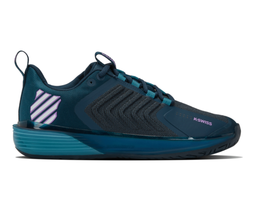 K-Swiss Men's Ultrashot 3 Reflecting Pond Colonial Blue Amethyst Orchid Shoes