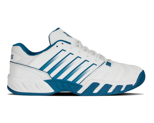 K-Swiss Men's Bigshot Light 4 Brilliant White Celestial Scuba Blue Shoes