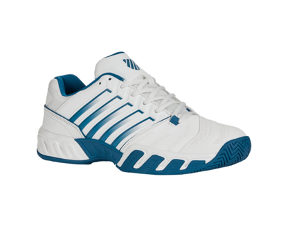 K-Swiss Men's Bigshot Light 4 Brilliant White Celestial Scuba Blue Shoes