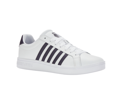 K-Swiss Men's Court Tiebreak White Navy Shoes