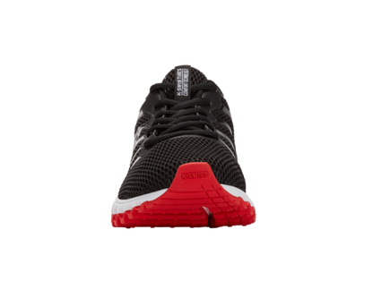 K-Swiss Men's Tubes 200 Black White Fiery Red Shoes