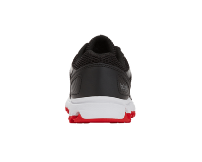 K-Swiss Men's Tubes 200 Black White Fiery Red Shoes