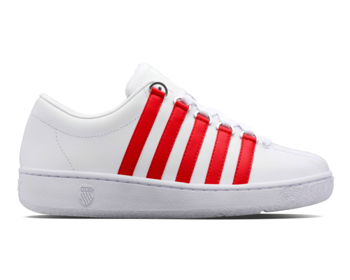 K-Swiss Kids Classic Lx White Red Shoes