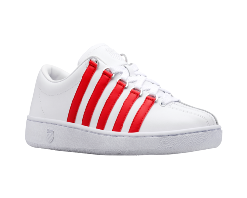 K-Swiss Kids Classic Lx White Red Shoes