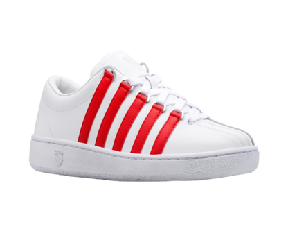 K-Swiss Kids Classic Lx White Red Shoes