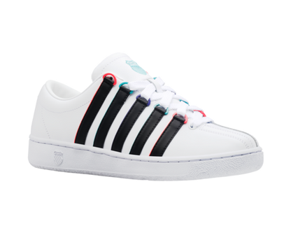 K-Swiss Kids Classic Lx White Black Multi Shoes