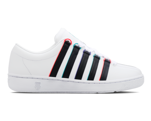 K-Swiss Kids Classic Lx White Black Multi Shoes