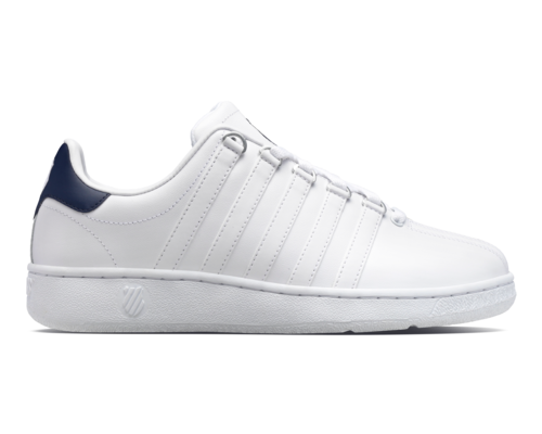 K-Swiss Men's Classic Vn White Navy Shoes