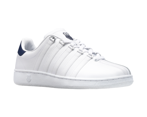 K-Swiss Men's Classic Vn White Navy Shoes