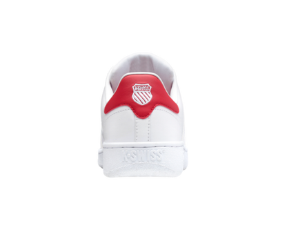 K-Swiss Men's Classic Vn White Red Shoes