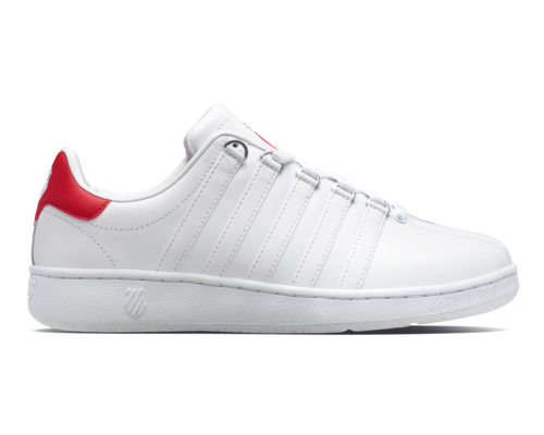 K-Swiss Men's Classic Vn White Red Shoes