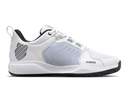 K-Swiss Men's Ultrashot Team White Black High Rise Shoes