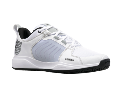 K-Swiss Men's Ultrashot Team White Black High Rise Shoes