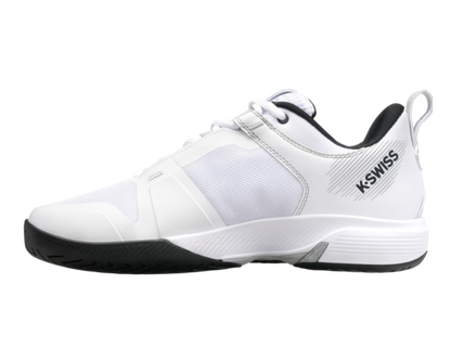 K-Swiss Men's Ultrashot Team White Black High Rise Shoes