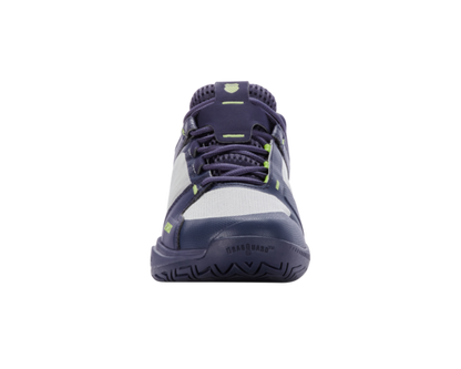 K-Swiss Men's Ultrashot Team Peacoat Gray Violet Lime Green Shoes